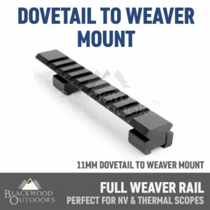 11mm Dovetail to Weaver Adaptor Mount