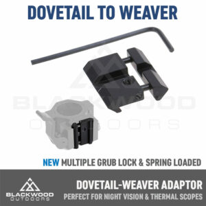 Dovetail to Weaver Adaptor