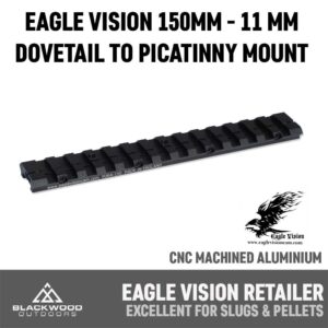 Eagle VIsion 150mm 11mm Dovetail to Picatinny / Weaver Mount