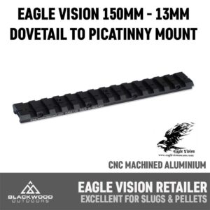 Eagle VIsion 150mm 13mm Dovetail to Picatinny / Weaver Mount