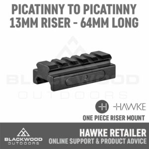 Hawke Picatinny Weaver 13mm 64mm Riser Block