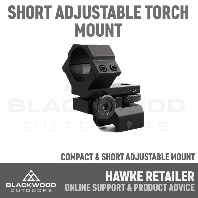 Short adjustable torch mount