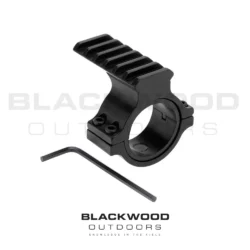 Weaver and Picatinny Accessory rail for IR torch mount.
