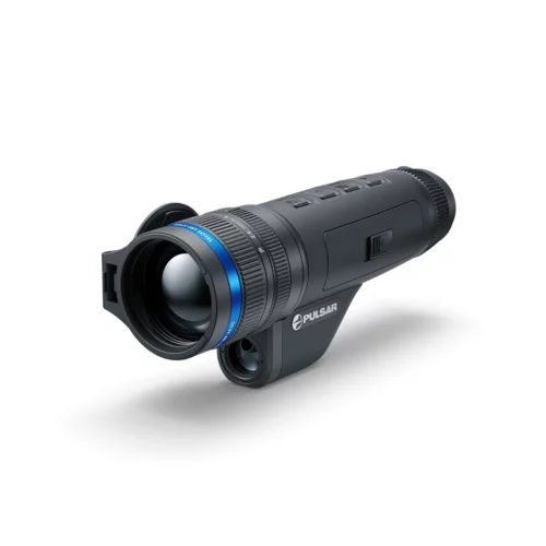 Pulsar Telos LRF XP50 thermal monocular angle view