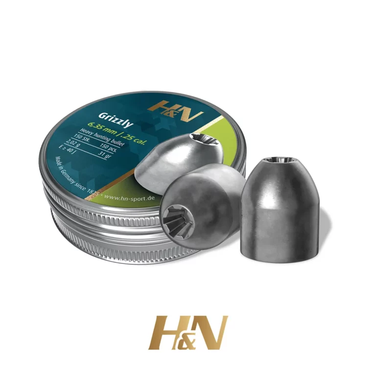 H&N .25 Grizzly Slug Pellets