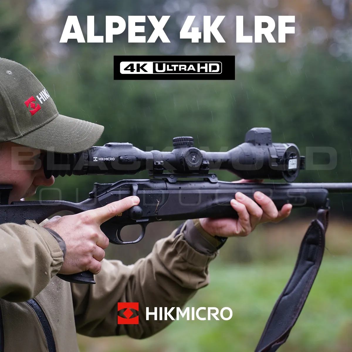 HikMicro Alpex 4K LRF A50EL Day Night Optical Scope • Blackwood Outdoors