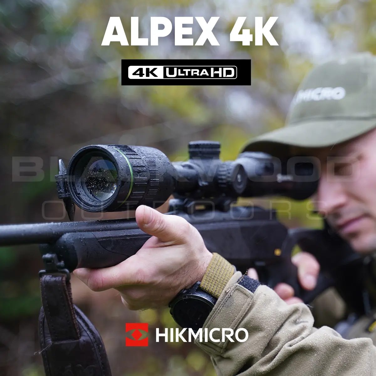 HikMicro Alpex 4K A50E Day Night Optical Scope • Blackwood Outdoors