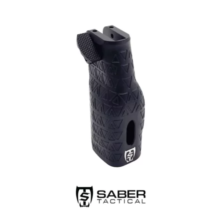 Saber Tactical AR style vertical grip Side View