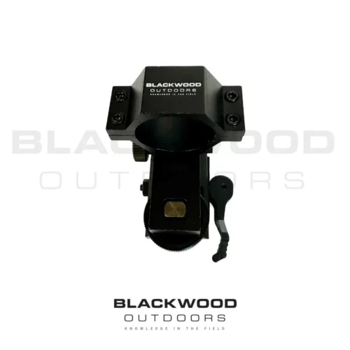 Quick release adjustable IR torch mount top view