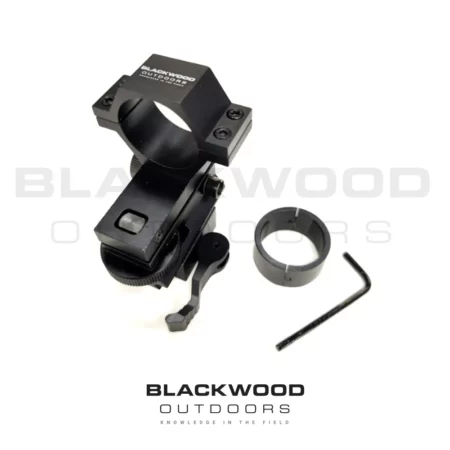 Quick release adjustable torch mount
