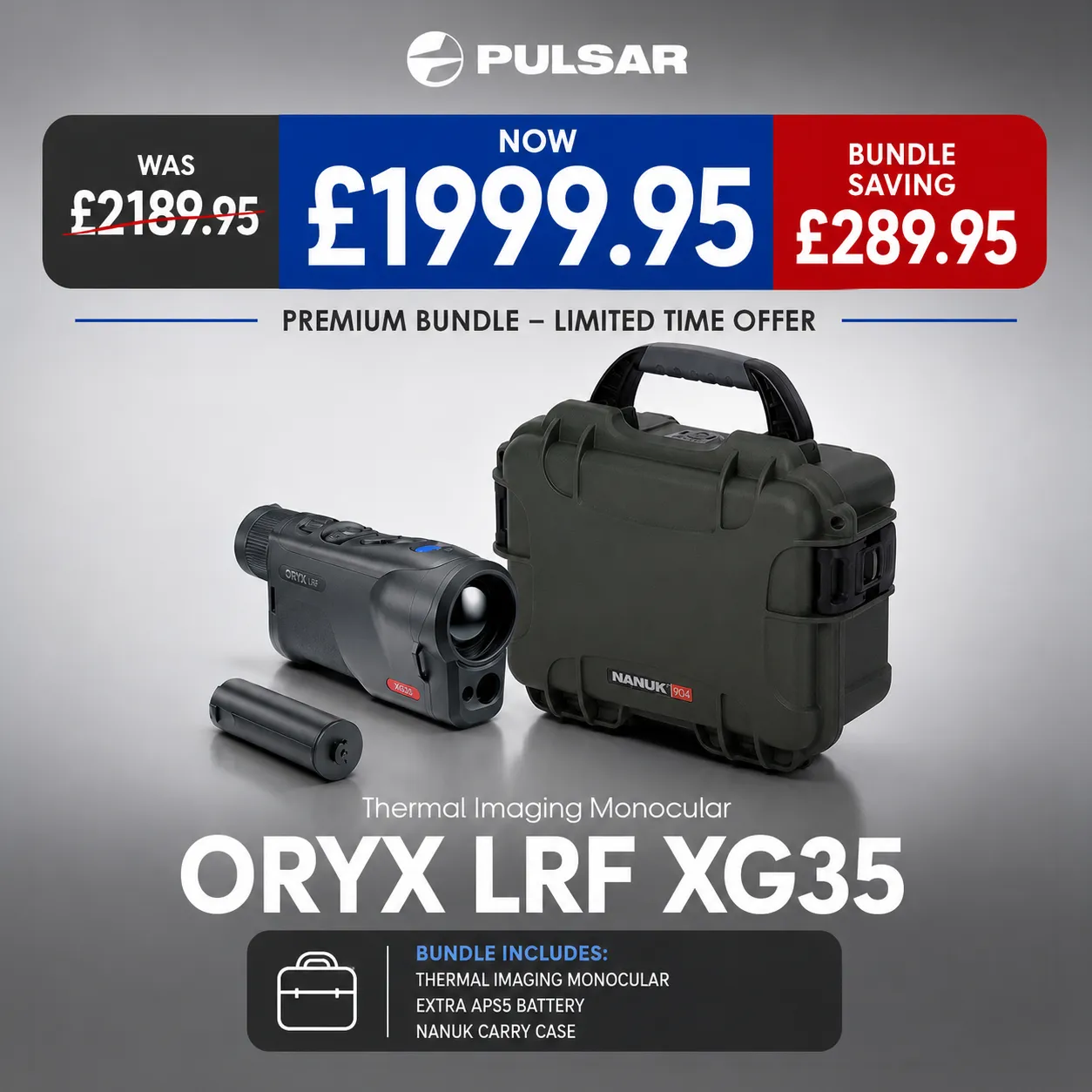 pulsar-oryx-bundle-deal Pulsar Oryx XG35 LRF Thermal Monocular - Image 1